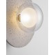 Beige Terrazzo Concrete & Glass LED G9 1x5 Watt 100-240Volt IP20 bulb excluded D: 29.5 H: 20 cm - PNL9540245 - NOVALUCE