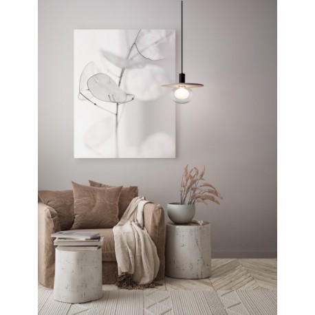 Beige Terrazzo Concrete LED E27 1x12 Watt 100-240Volt bulb excluded D: 29.5 H: 160 cm - PNL9540246 - NOVALUCE