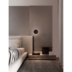 Sandy Black Aluminium LED 9 Watt 220-240 Volt 291Lm 3000K IP20 D: 12 H: 9,4 cm - PNL9540248 - NOVALUCE