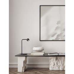 Sandy Black Aluminium & Steel LED 6 Watt 220-240 Volt 514Lm 3000K IP20 Switch On/Off L: 14 W: 22,5 H: 35,5 cm - PNL9540253 - 