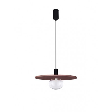 Red Terrazzo Concrete & Glass LED E27 1x12 Watt 100-240Volt bulb excluded D: 29.5 H: 160 cm - PNL9540335 - NOVALUCE