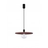 Red Terrazzo Concrete & Glass LED E27 1x12 Watt 100-240Volt bulb excluded D: 29.5 H: 160 cm