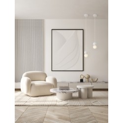 Sandy White Gypsum & Opal Glass LED G9 2X5Watt 100-240Volt IP20 bulb excluded D: 8 H: 115 cm - PNL9577017 - NOVALUCE