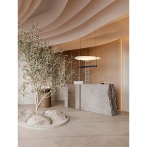 Triac Dimmable Sandy Black & White Aluminium LED 40 Watt 220-240Volt 2560Lm 2700K IP20 D: 60 H: 160 cm - PNL9580572 - NOVALU