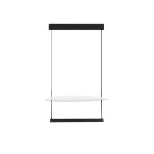 Triac Dimmable Sandy Black & White Aluminium LED 40 Watt 220-240Volt 2560Lm 2700K IP20 D: 60 H: 160 cm - PNL9580572 - NOVALU 2