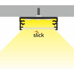 Profile LED Large ALU Anodisé 1000mm