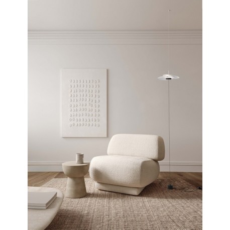 Touch Dimmable Sandy White Aluminium LED 16 Watt 220-240Volt 518Lm 3000K IP20 D: 35 W: 32 H: 340 cm - PNL9580696 - NOVALUCE