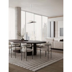 Triac Dimmable Sandy White Aluminium LED 22 Watt 220-240Volt 625Lm 3000K IP20 D: 48 H: 180 cm - PNL9580697 - NOVALUCE