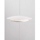Triac Dimmable Sandy White & Chrome Mirror Aluminium LED 21 Watt 220-240Volt 918Lm 3000K IP20 D: 35 H: 330 cm - PNL9580701 -