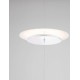 Triac Dimmable Sandy White & Chrome Mirror Aluminium LED 21 Watt 220-240Volt 918Lm 3000K IP20 D: 35 H: 330 cm - PNL9580701 -