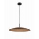 Moca Brown Glass & Sandy Black Metal LED 17 Watt 220-240Volt 1360Lm 3000K IP20 D: 60 H: 153 cm - PNL9620141 - NOVALUCE