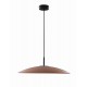 Moca Brown Glass & Sandy Black Metal LED 17 Watt 220-240Volt 1360Lm 3000K IP20 D: 60 H: 153 cm - PNL9620141 - NOVALUCE