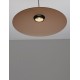Moca Brown Glass & Sandy Black Metal LED 17 Watt 220-240Volt 1360Lm 3000K IP20 D: 60 H: 153 cm - PNL9620141 - NOVALUCE