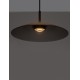 Smoky Glass & Sandy Black Metal LED 12 Watt 220-240Volt 1040Lm 3000K IP20 D: 40 H: 140 cm - PNL9620144 - NOVALUCE