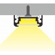 Profile LED Plat ALU Anodisé 2000mm