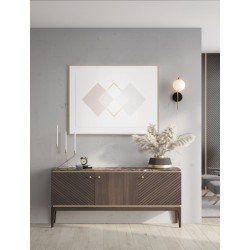 Satin Gold & Matt Black Metal White Opal Glass LED G9 1x5 Watt 100-240 Volt IP20 bulb excluded D: 11 W: 19 H: 34 cm - PNL96201