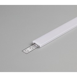 Diffuseur Clip 15.4mm - Blanc - 1000mm