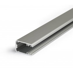 Profile LED Glass Line12 Alu Anodisé 2000mm