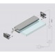 Profile LED Glass Line ALU Anodisé 2000mm