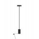Sandy Black Metal & Gold Top LED 17Watt 220-240Volt 929Lm 3000K IP20 D: 20 H: 135 cm - PNL9695292 - NOVALUCE