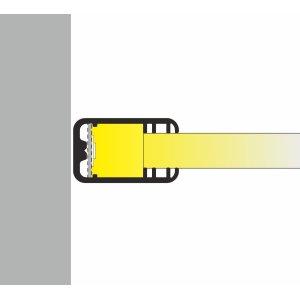 Profile LED Glass Line ALU Anodisé 1000mm