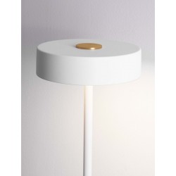 Sandy Black & Wood Metal & Gold LED 17Watt 220-240Volt 929Lm 3000K IP20 D: 20 H: 135 cm - PNL9695293 - NOVALUCE