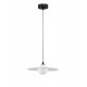 Sandy Black White Steel & Acrylic LED G9 1x5 Watt 100-240 Volt IP20 bulb excluded D: 30 H: 220 cm - PNL9780104 - NOVALUCE
