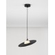 Sandy Black White Steel & Acrylic LED G9 1x5 Watt 100-240 Volt IP20 bulb excluded D: 30 H: 220 cm - PNL9780104 - NOVALUCE