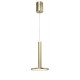 Brass Gold Aluminium & Acrylic LED 10 Watt 230 Volt 517Lm 3000K IP20 D: 15 H: 120 cm Adjustable Height - PNL1703301201 - NOVALU