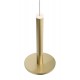 Brass Gold Aluminium & Acrylic LED 10 Watt 230 Volt 517Lm 3000K IP20 D: 15 H: 120 cm Adjustable Height - PNL1703301201 - NOVALU