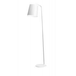 Matt White Metal Outside Matt White Inside Black Fabric Wire LED E27 1x12 Watt 230 Volt IP20 Bulb Excluded Cable Length: 150 cm 