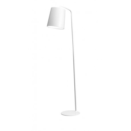 Matt White Metal Outside Matt White Inside Black Fabric Wire LED E27 1x12 Watt 230 Volt IP20 Bulb Excluded Cable Length: 150 cm 