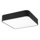 Metal & Acrylic Diffuser Black Outside Matt White Inside LED E27 4x12 Watt 230 Volt IP20 Bulb Excluded L: 46 W: 46 H: 10 cm - PN