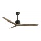 Fan Steel Matt Black Walnut Wood D: 132 H: 32-45 cm 5 Speed Remote, 66cm Blade DC 26W,AC110-240V 4000CFM 200RPM,<30 dB,4.8Kg Sum