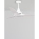 Fan Steel & Glass ABS Blades White or Black,D: 122 H: 35-48 cm 5 Speed Remote, 51cm Blade DC 42W,AC220-240V 5000CFM 220RPM,< 30 