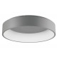4000K Gray Aluminium & Acrylic LED 42 Watt 230 Volt 2691Lm 3000K IP20 D: 60 H: 13 cm - PNL6167202 - NOVALUCE