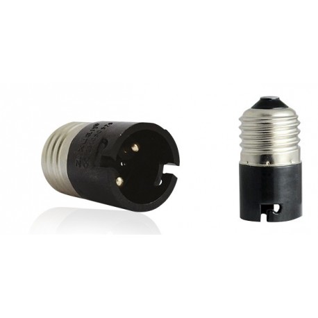 ADAPTATEUR BASE CULOT E27 VERS B22