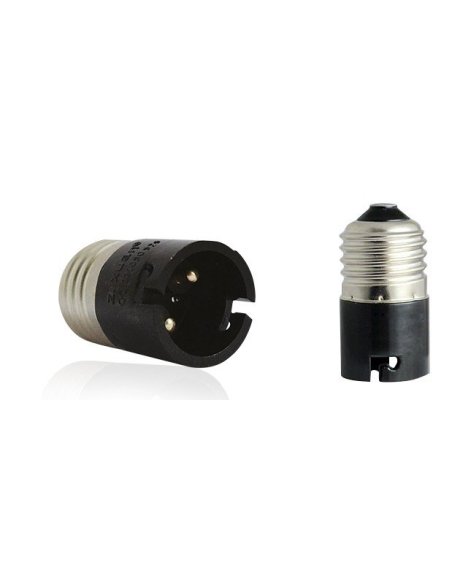ADAPTATEUR BASE CULOT E27 VERS B22