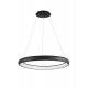 Triac Dimmable Sandy Black Aluminium & Acrylic LED 52 Watt 230 Volt 2685Lm 3000K IP20 D: 61 H1: 6 H2: 120 cm Adjustable Height 