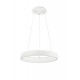 Triac Dimmable Sandy White Aluminium & Acrylic LED 32 Watt 230 Volt 1950Lm 3000K IP20 D: 41 H: 120 cm Adjustable Height - PNL81