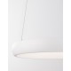 Triac Dimmable Sandy White Aluminium & Acrylic LED 32 Watt 230 Volt 1950Lm 3000K IP20 D: 41 H: 120 cm Adjustable Height - PNL81