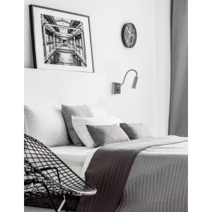 Chrome Aluminium Adjustable Switch On/Off LED Samsung 3 Watt 190Lm 3000K IP20 L: 32 W: 8 H: 8 cm - PNL8128201 - NOVALUCE