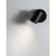 Sandy Black Aluminium Switch On/Off LED GU10 1x10 Watt IP20 220-240 Volt Bulb Excluded D: 5.7 H1: 9 H2: 10.5 cm - PNL9011922 - N