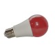 LED 9  WATT BULB E27 Rouge