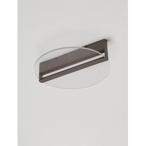 Triac Dimmable Coffee Brown Aluminium & Acrylic LED 29 Watt 230 Volt 1865Lm 3000K IP20 D: 44.5 W: 42 H: 12.3 cm - PNL9054448 - N