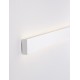 Sandy white Aluminium LED 36 Watt 230 Volt 2614Lm 3000K IP44 L: 90 W: 2.7 H: 7.5 cm - PNL9060914 - NOVALUCE