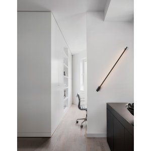 Sandy Black Aluminium LED 20 Watt 230 Volt 672Lm 3000K IP20 L: 120 W: 9 H: 3.5 cm - PNL9081150 - NOVALUCE