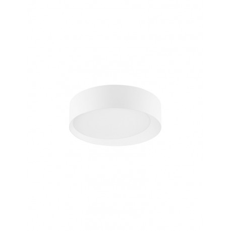 Triac Dimmable Sandy White Aluminium & Acrylic LED 30 Watt 230 Volt 1800Lm 3000K IP20 D: 45 H: 12 cm - PNL9085222 - NOVALUCE