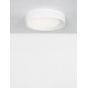 Triac Dimmable Sandy White Aluminium & Acrylic LED 60 Watt 230 Volt 3600Lm 3000K IP20 D: 60 H: 12 cm - PNL9085224 - NOVALUCE