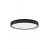 Triac Dimmable Sandy Black Aluminium & Acrylic LED 30 Watt 220-240 Volt 2400Lm 3000K IP20 D: 45 H: 5 cm